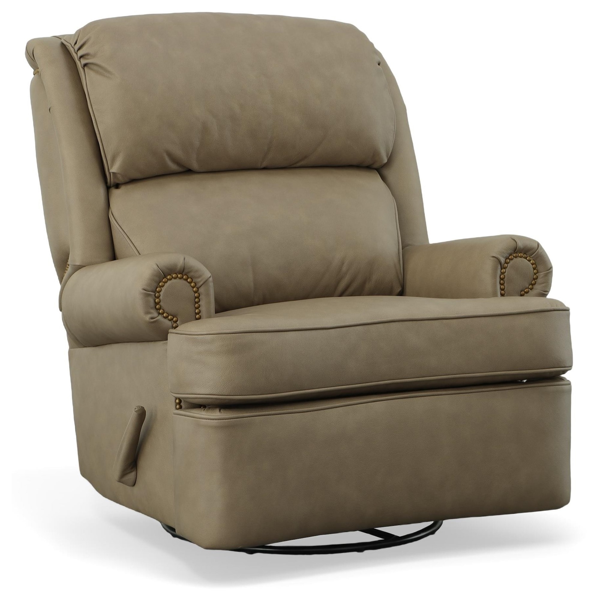 Leathercraft Mathis 2057SRCARLTROAST Heavy Duty Swivel Rocker